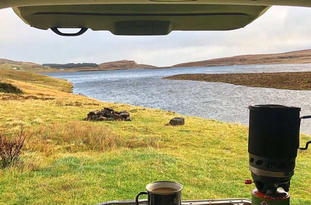 Campervan-gift-experience-morning-coffee-Campervan-Hire-Edinburgh-Scotland-Alba-Campers-Cheap-Budget-Camper-van-Hire-and-Rental-Midlothian-Best-Reviews-Road-Trip-Campervan-and-Motorhome-Hire