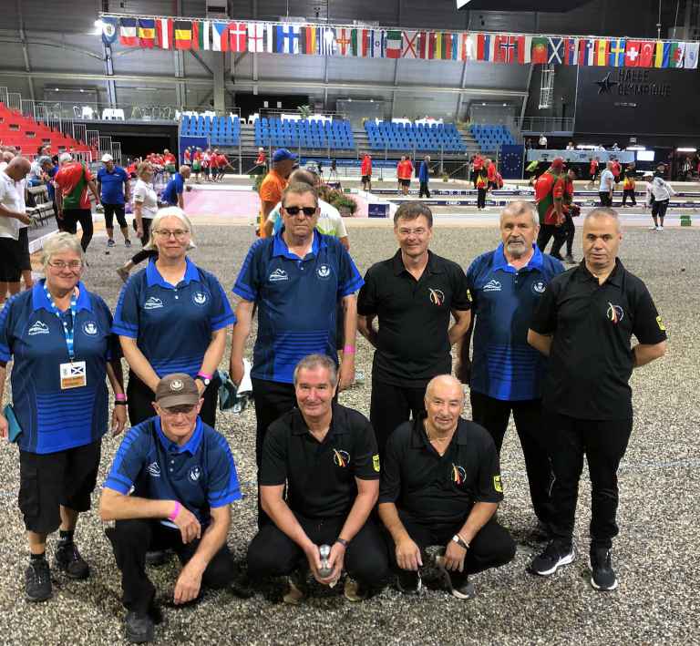 petanque european chmpionship, alba campers, scotland versus germany petanque